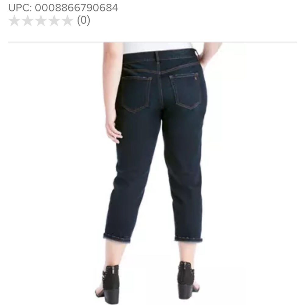 Bundle of Women’s Dark Jeans NWT Jessica Simpson and Jean’s Denim plus sz - Picture 7 of 12